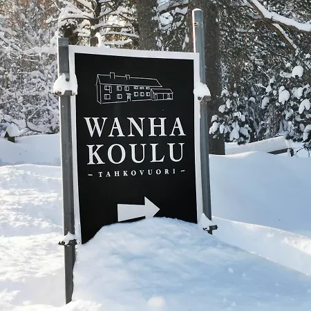 Wanha Koulu Tahko Unelma, 4mh, Palju, Sauna, Tupakeittioe, Wifi, Liikuntasali, Rinteetsparavintola 6km, Lemmikit Ok, Edukas * Reittiö